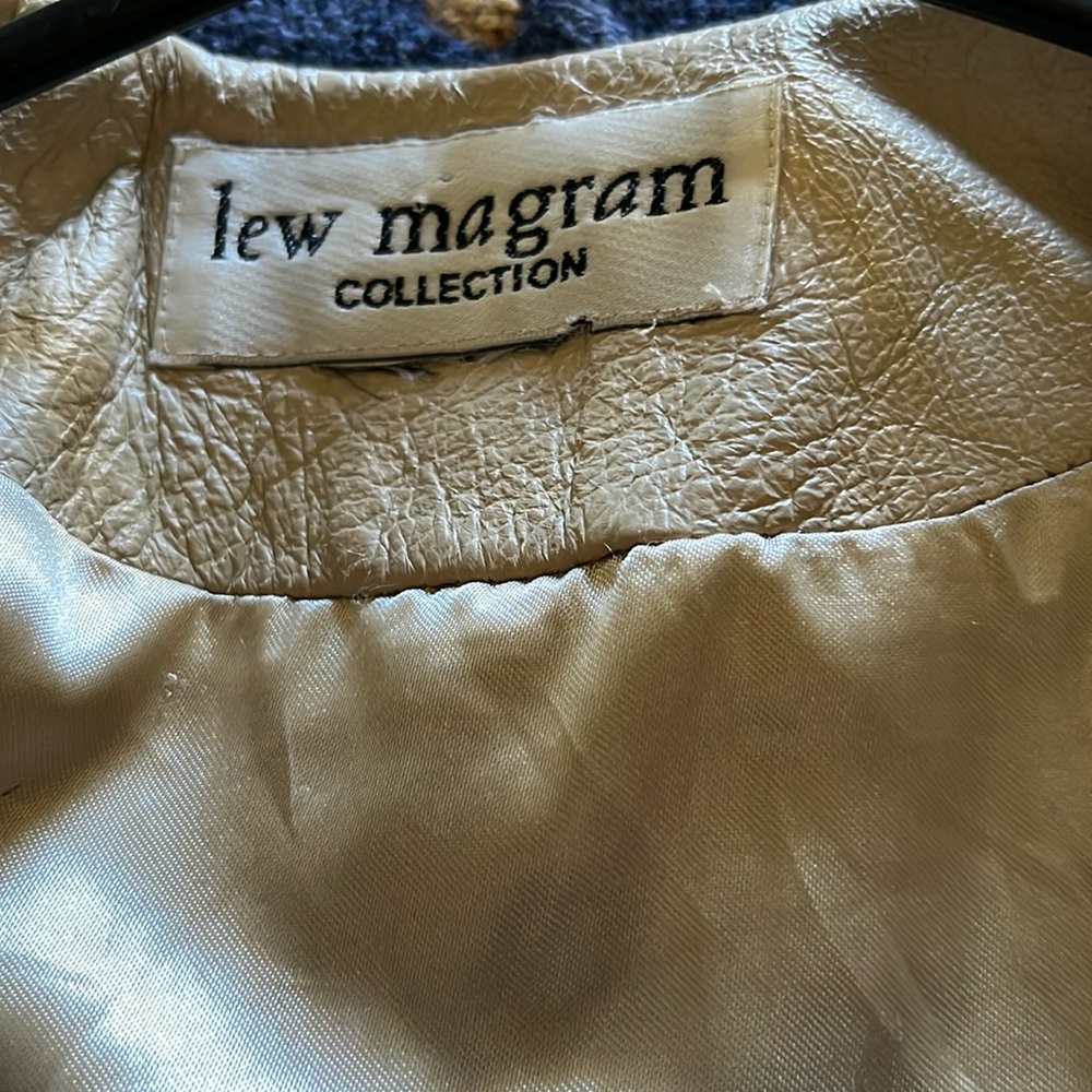 Lee Magran collection genuine leather jacket.